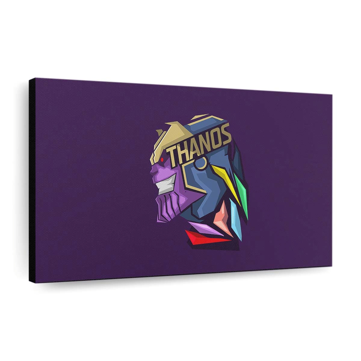 Thanos Minimalismus Leinwandbild - Wanddeko