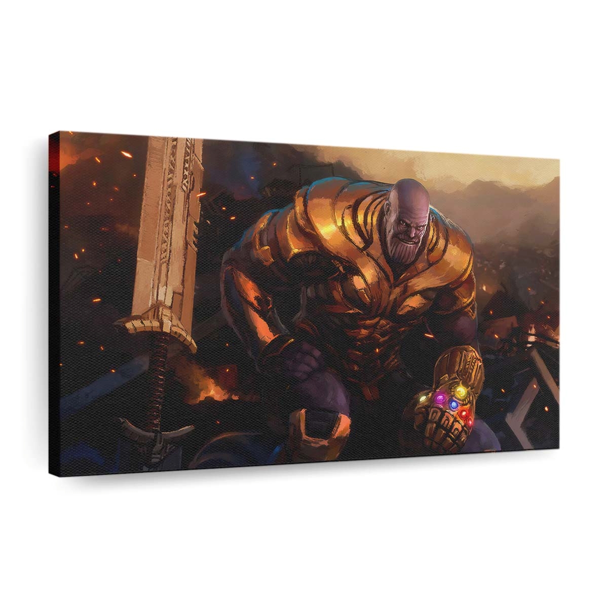 Thanos New Art Leinwandbild - Wanddeko