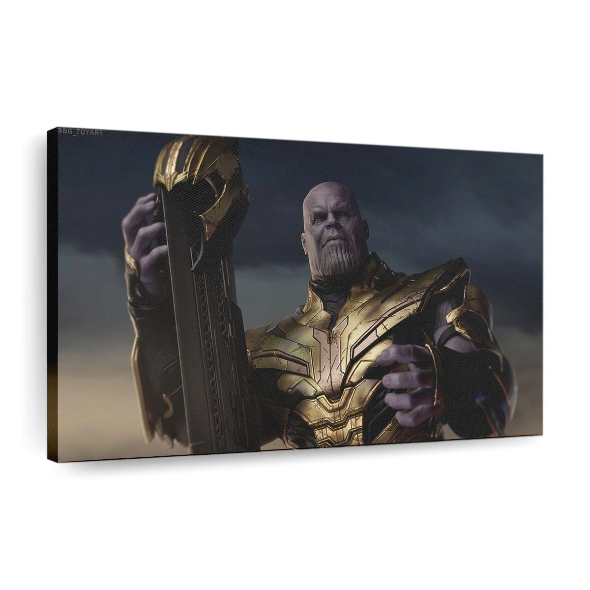 Thanos Ready For Fight Leinwandbild - Wanddeko