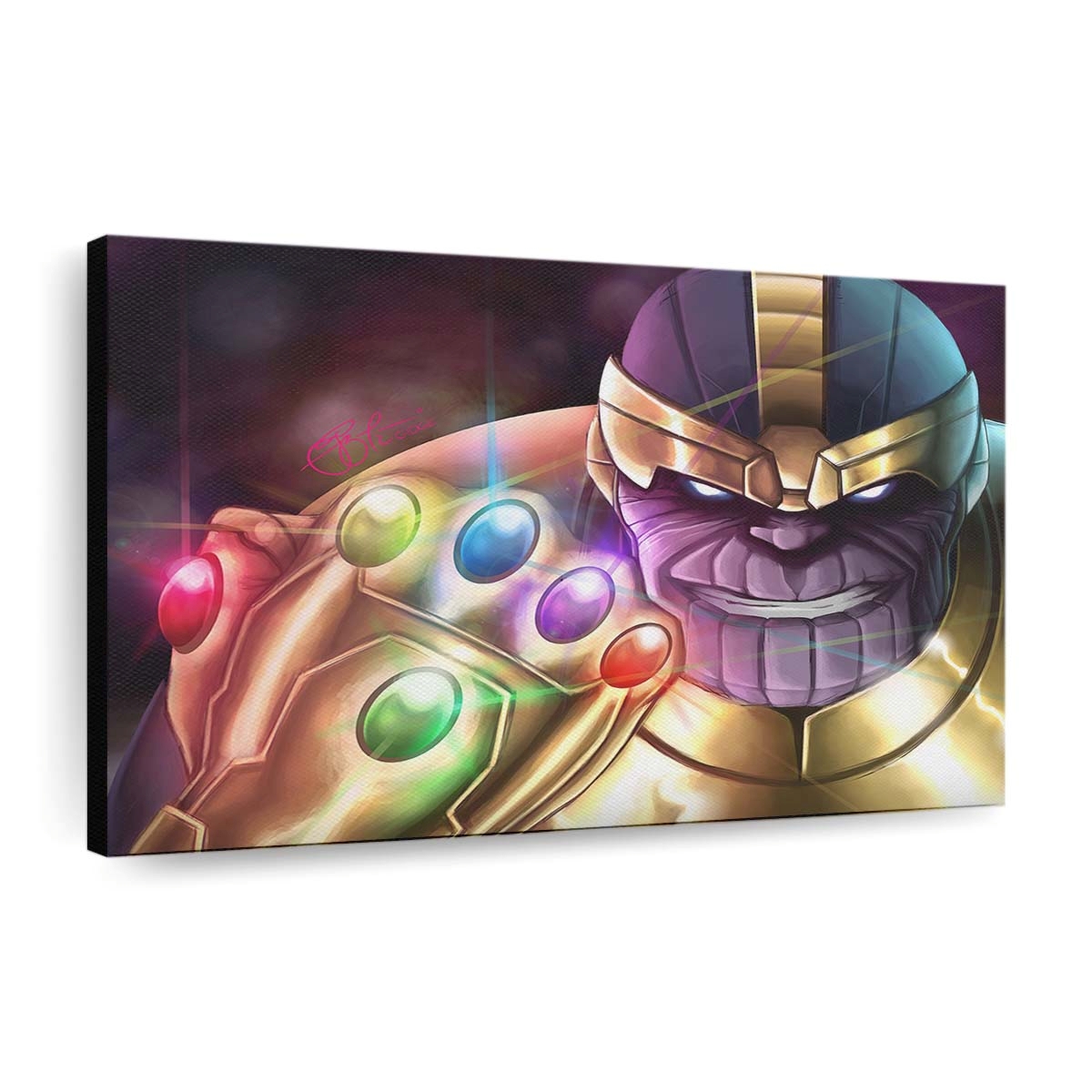Thanos Six Gems Leinwandbild - Wanddeko