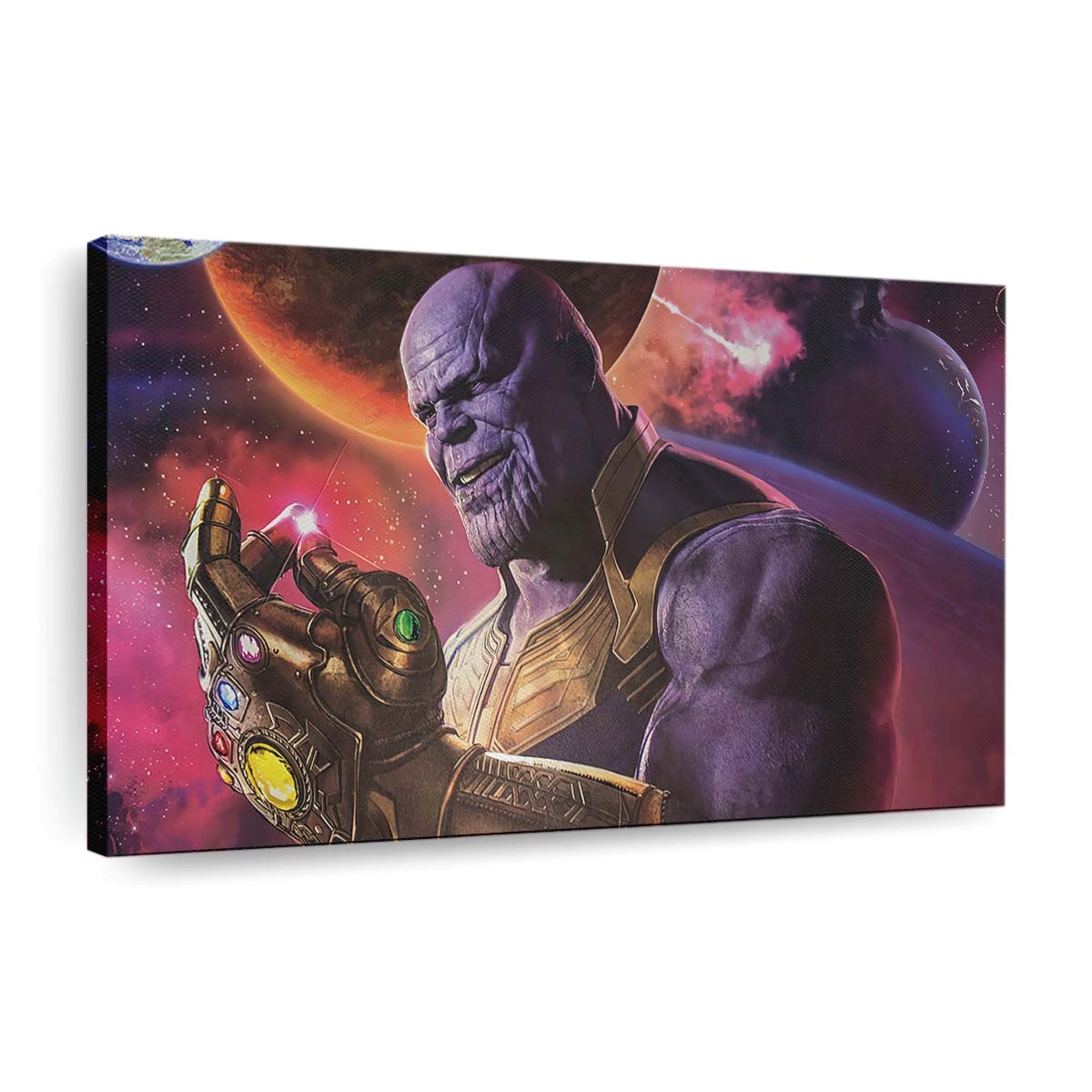 Thanos Schnipsen Leinwandbild - Wanddeko