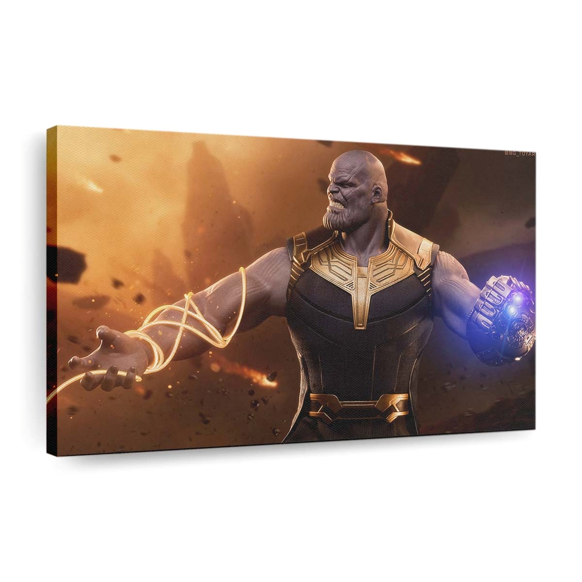 Thanos Superschurke Leinwandbild - Wanddeko
