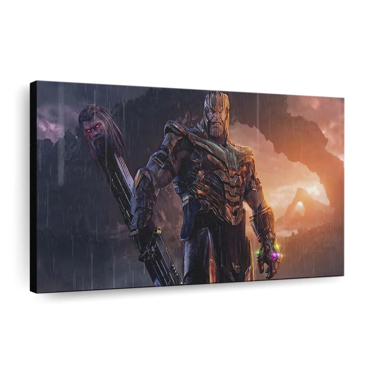 Thanos gewinnt in Endgame Leinwandbild - Wanddeko