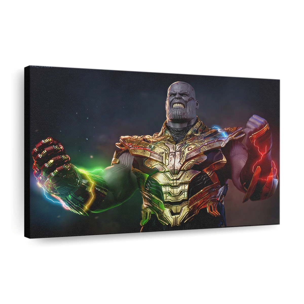 Thanos' Welt gehört mir Leinwandbild - Wanddeko