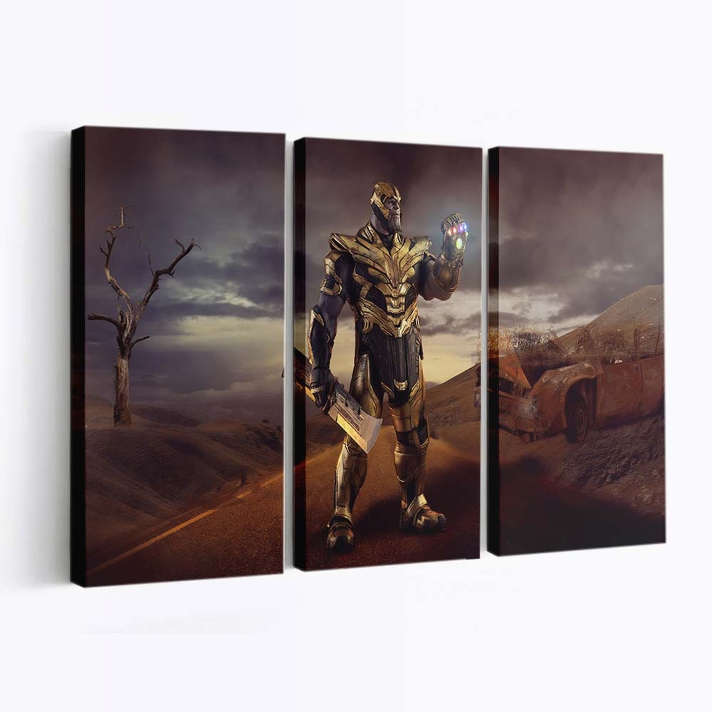 Thanos Neu Leinwandbild - Wanddeko