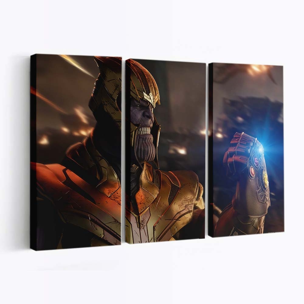 Thanos Infinity Gauntlet 2020 Leinwandbild - Wanddeko