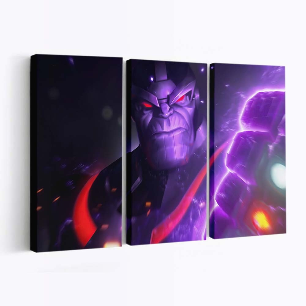 Thanos Marvel Contest Of Champions Leinwandbild - Wanddeko