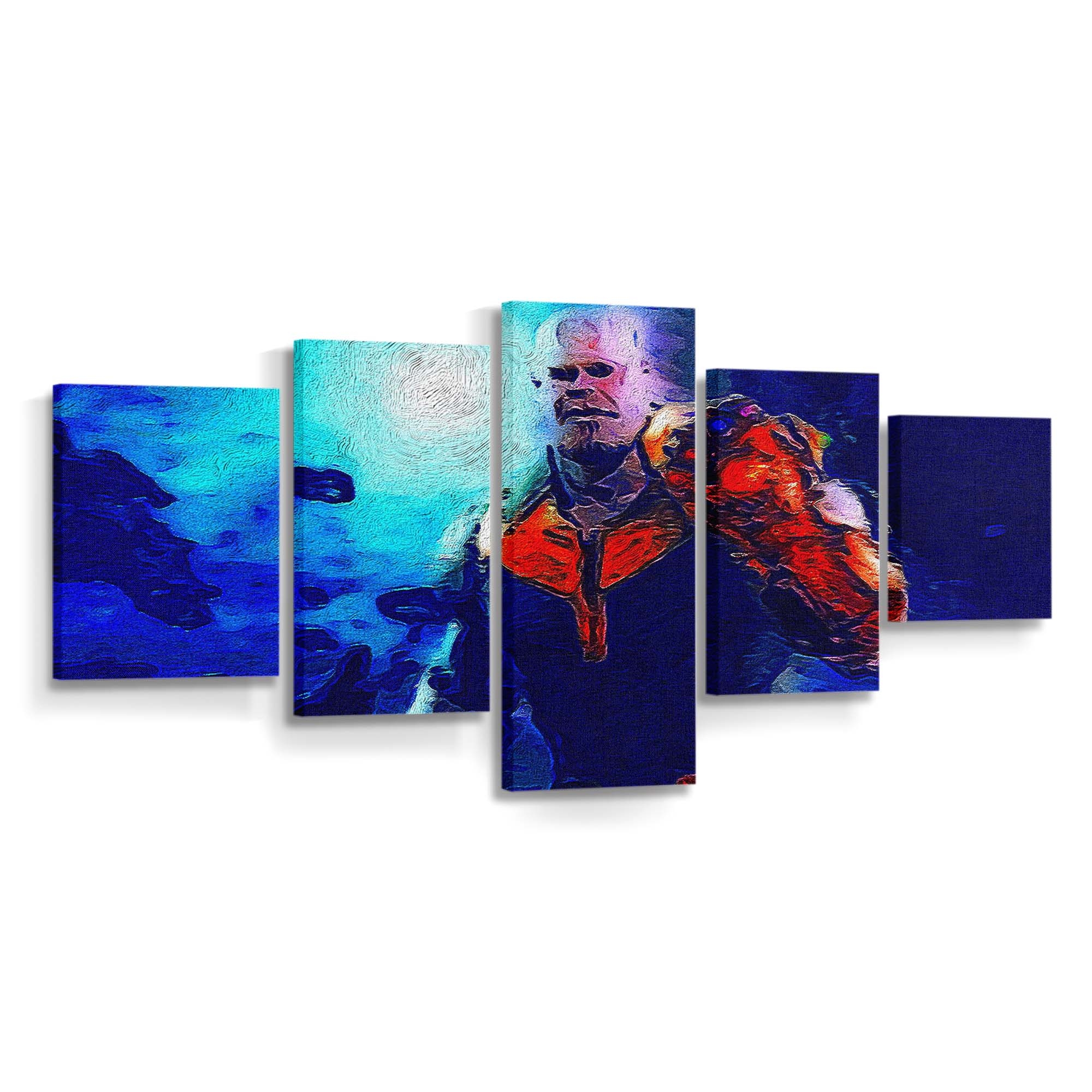 Thanos Oil Painting Leinwandbild - Wanddeko Thanos Leinwandbild