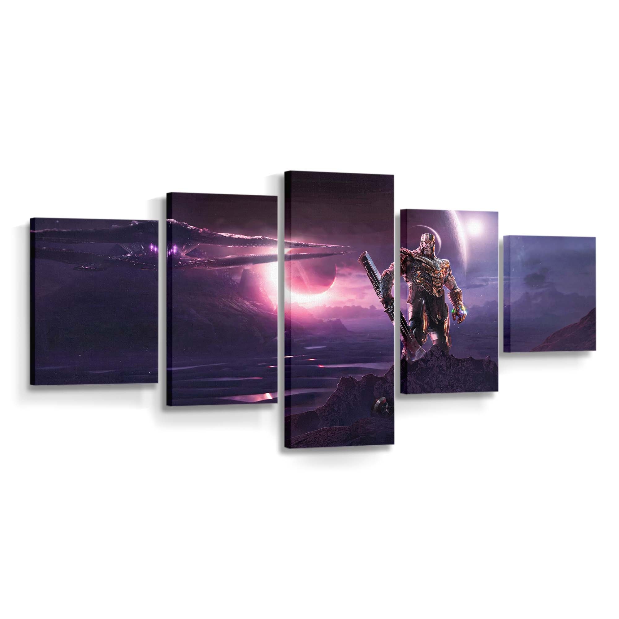 Thanos, der Superschurke Leinwandbild - Wanddeko Thanos Leinwandbild