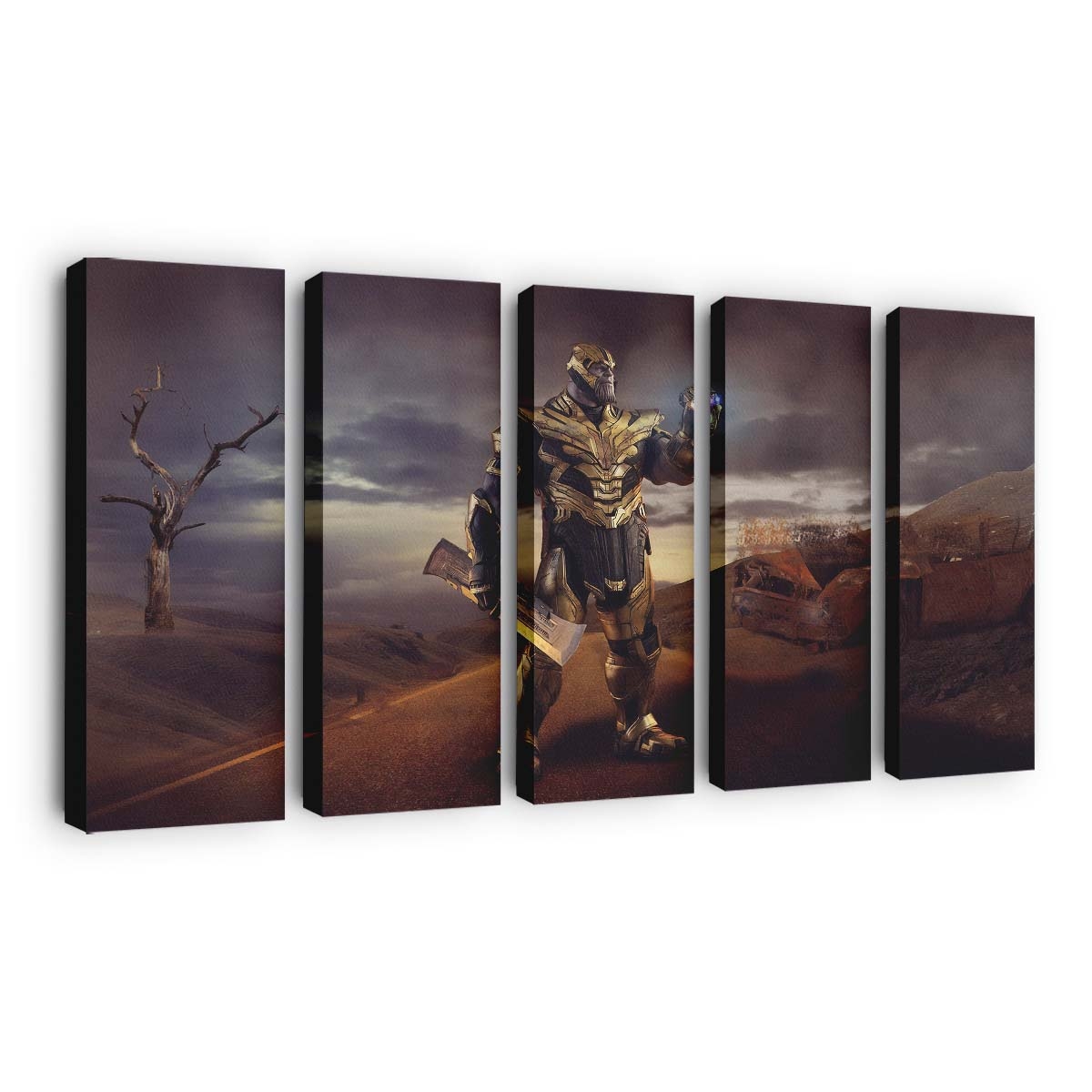 Thanos Neu Leinwandbild - Wanddeko