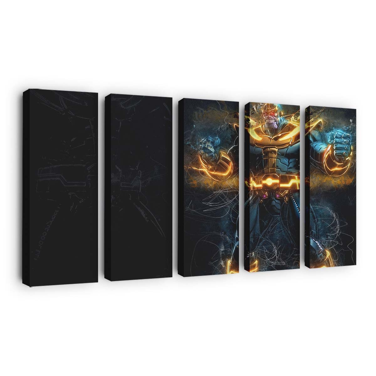 Thanos Kunstwerk Leinwandbild - Wanddeko