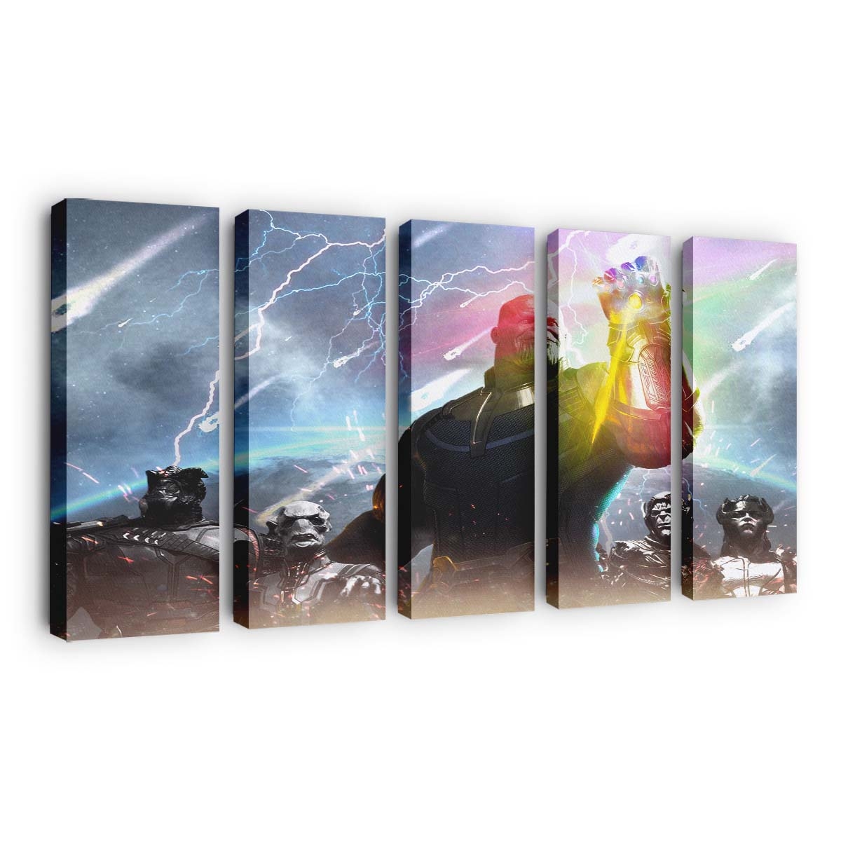 Thanos Avengers Infinity War 2018 Artwork Leinwandbild - Wanddeko