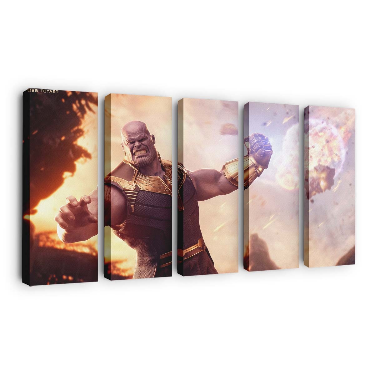 Thanos Avengers Infinity War Leinwandbild - Wanddeko