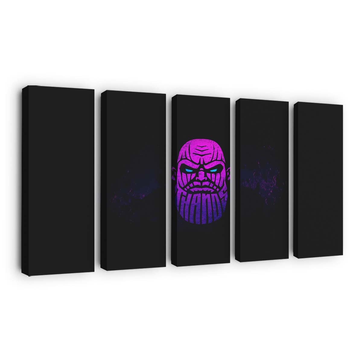 Thanos Minimal Art Leinwandbild - Wanddeko