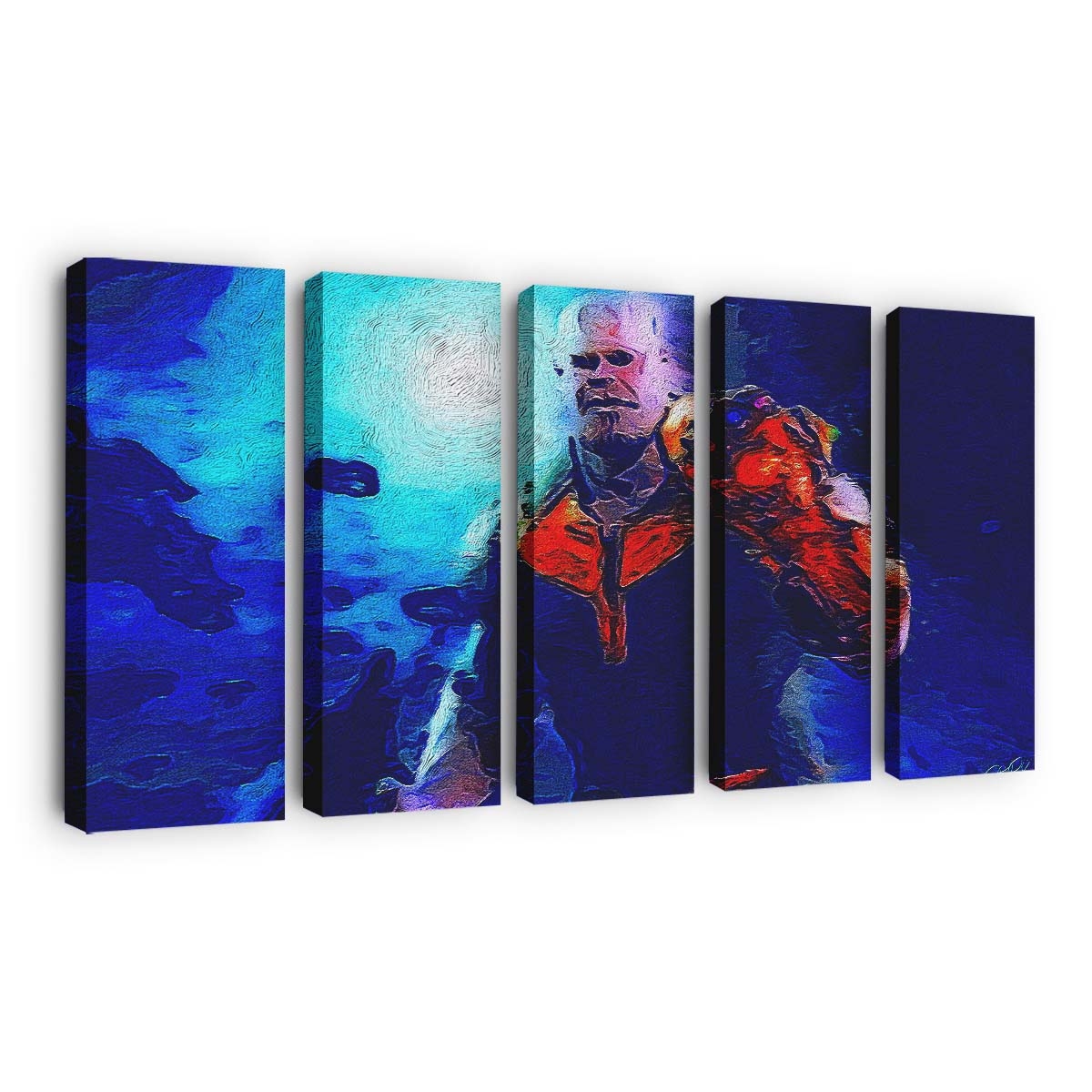 Thanos Oil Painting Leinwandbild - Wanddeko