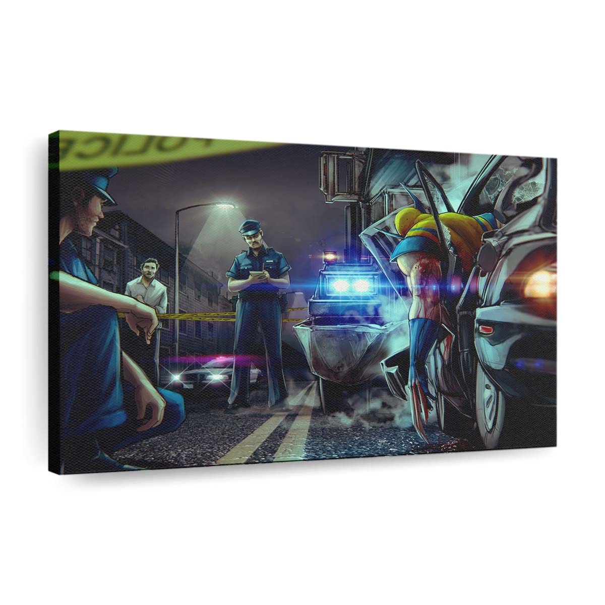 Drunk Wolverine Leinwandbilder | Wanddeko