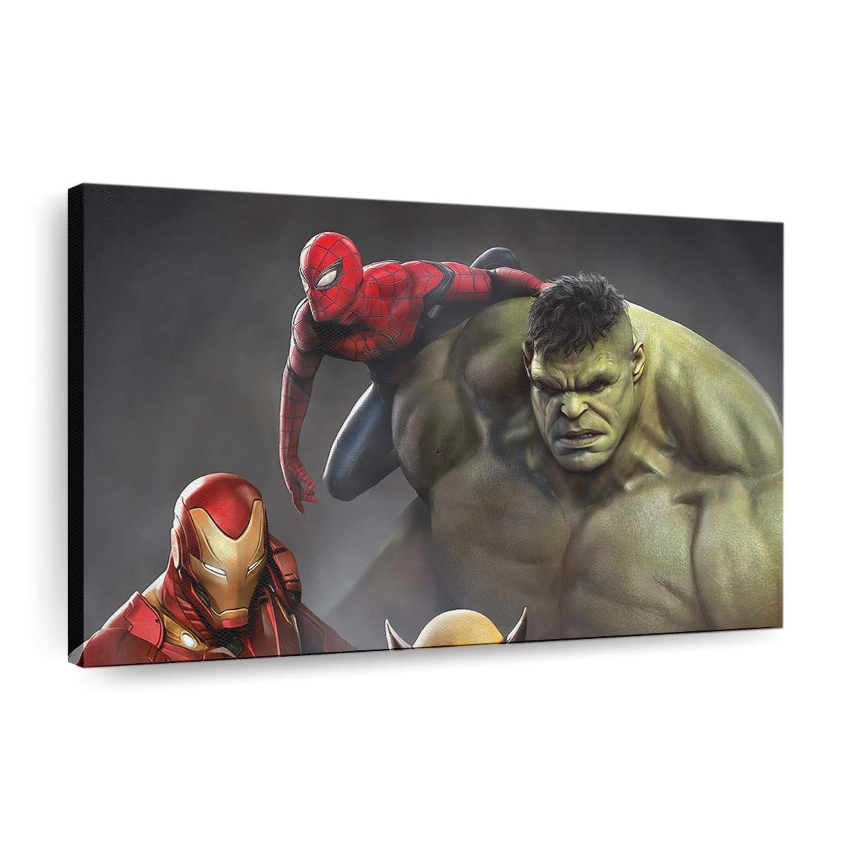 Iron Man Hulk Spiderman Wolverine Leinwandbilder | Wanddeko