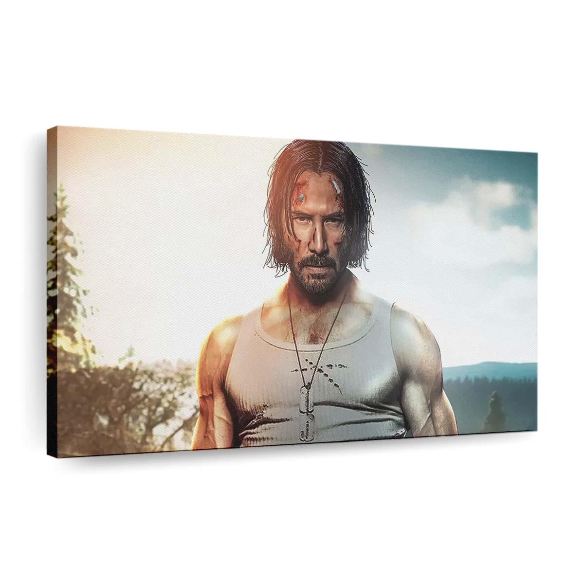 Keanu Reeves As Wolverine Leinwandbilder | Wanddeko