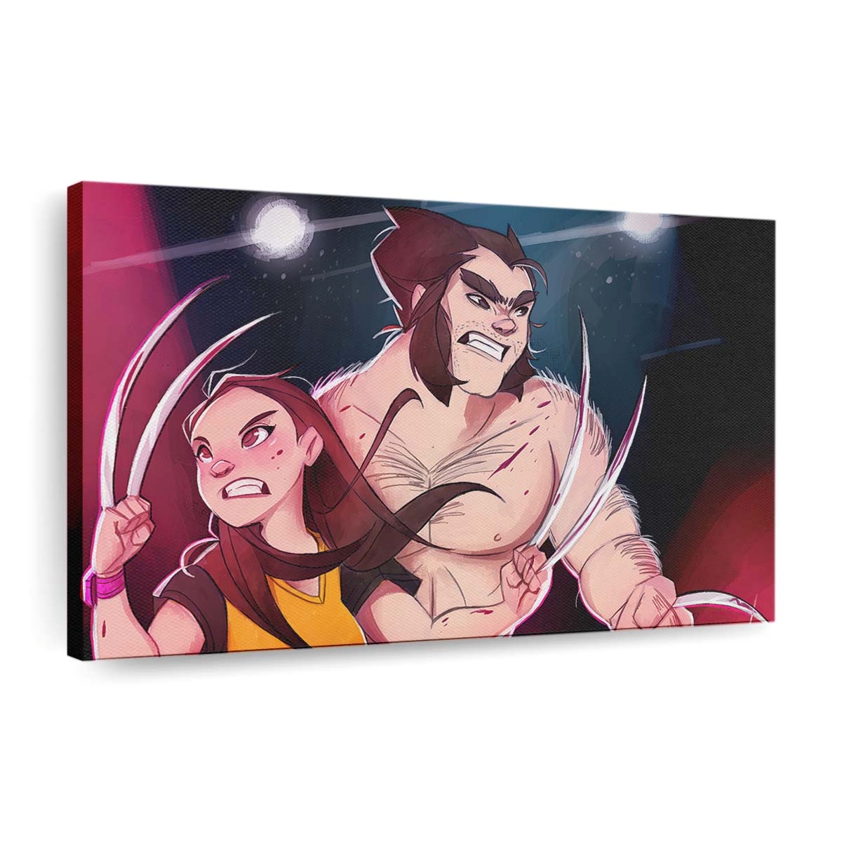 Laura And Logan X Men Leinwandbilder | Wanddeko