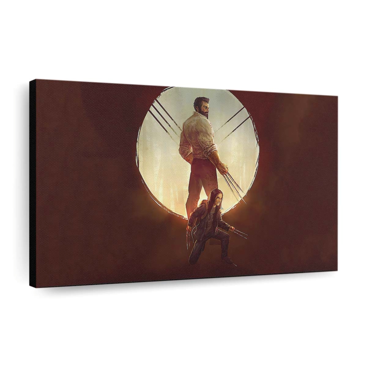Logan And X23 Artwork Leinwandbilder | Wanddeko