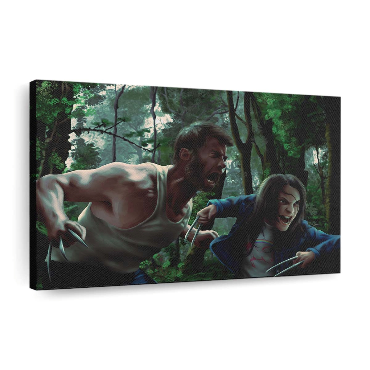 Old Man Logan And X23 Leinwandbilder | Wanddeko