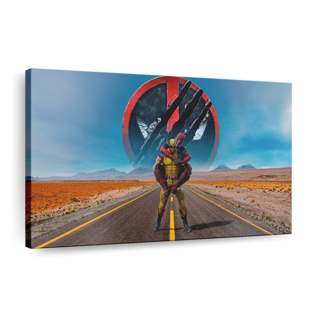 Wolverine And Deadpool Duo Leinwandbilder | Wanddeko