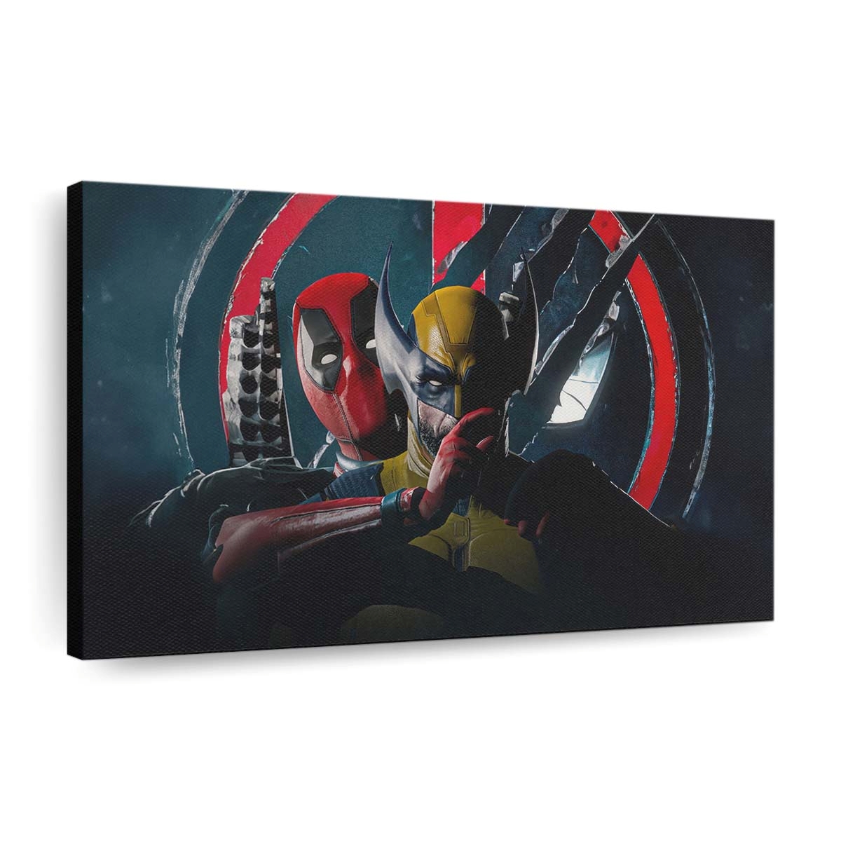 Wolverine And Deadpool Riotous Rampage Leinwandbilder | Wanddeko