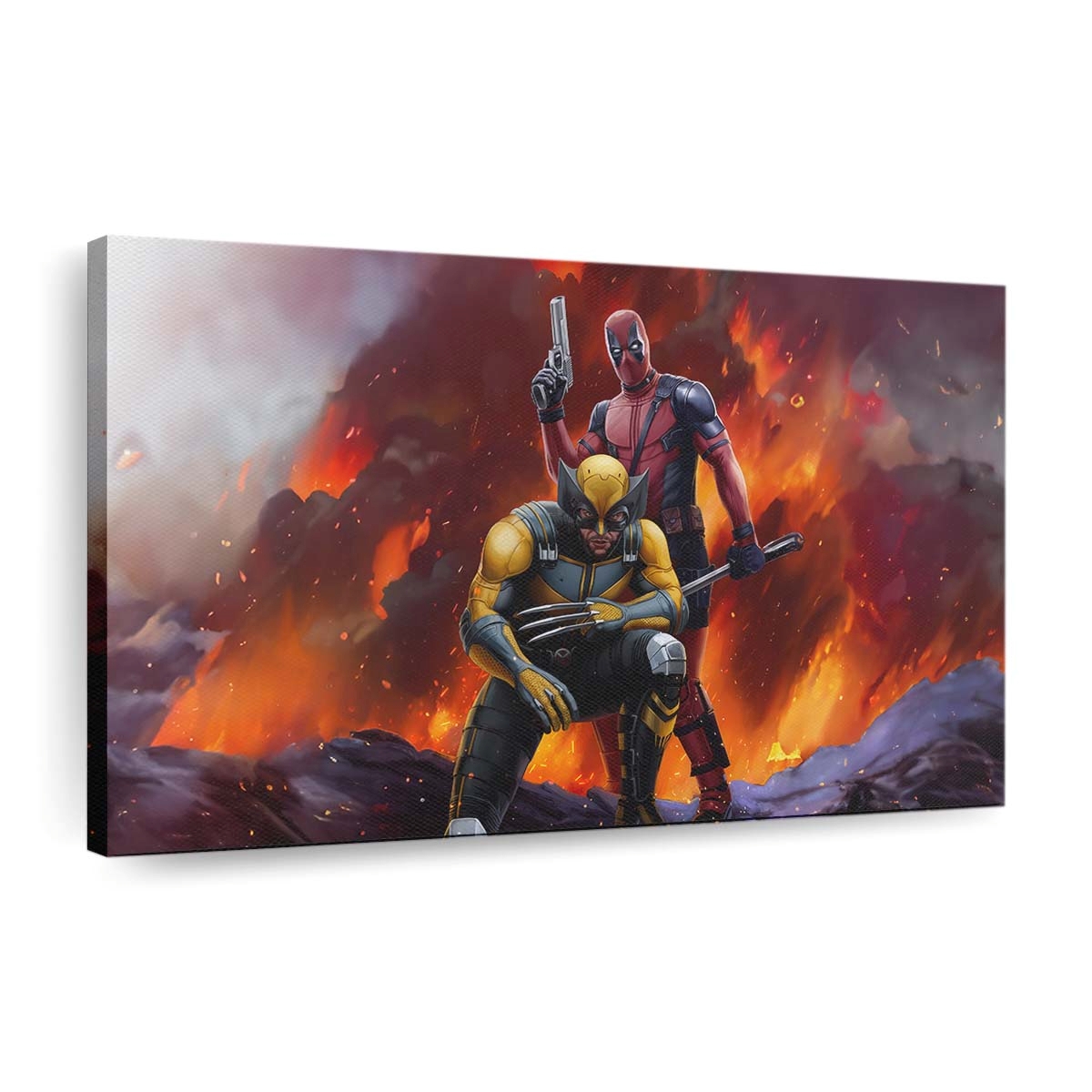 Wolverine And Deadpool Unstoppable Leinwandbilder | Wanddeko