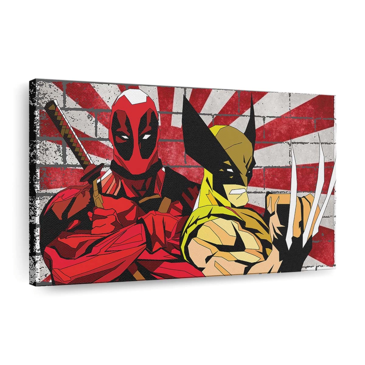 Wolverine And Deadpool Vacation In Japan Leinwandbilder | Wanddeko