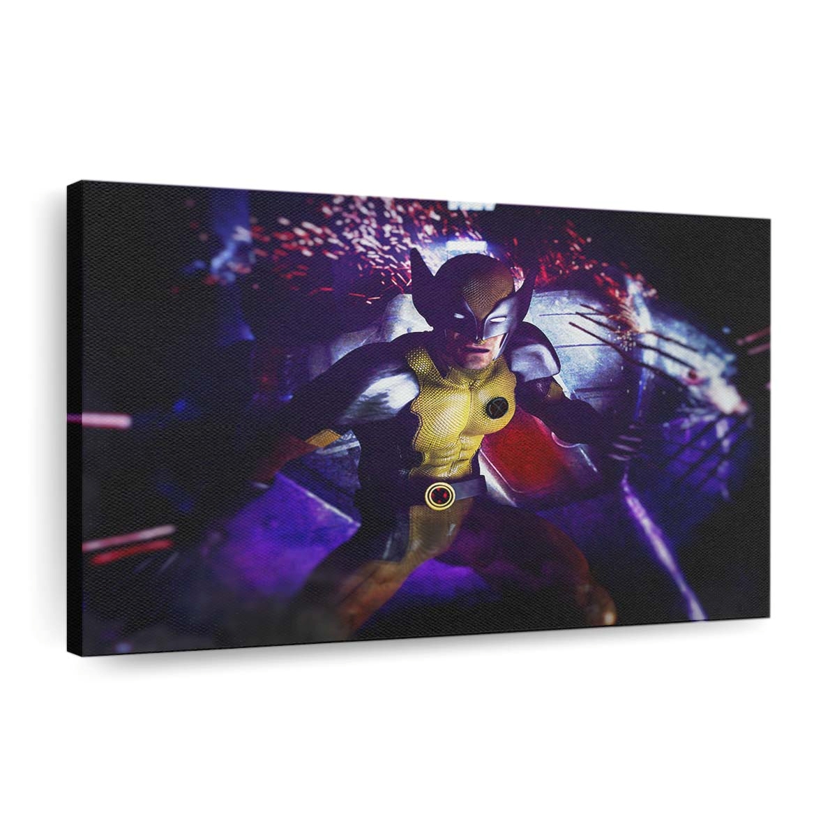 Wolverine Claws Digital Art Leinwandbilder | Wanddeko