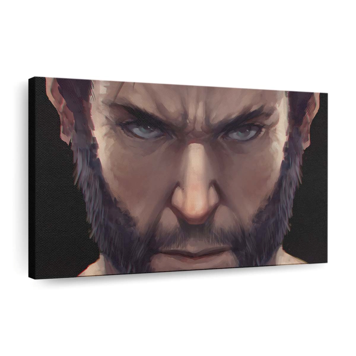 Wolverine Closeup Beard Leinwandbilder | Wanddeko