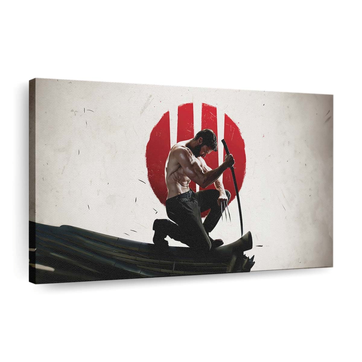 Wolverine Deadly Skill With A Samurai Sword Leinwandbilder | Wanddeko