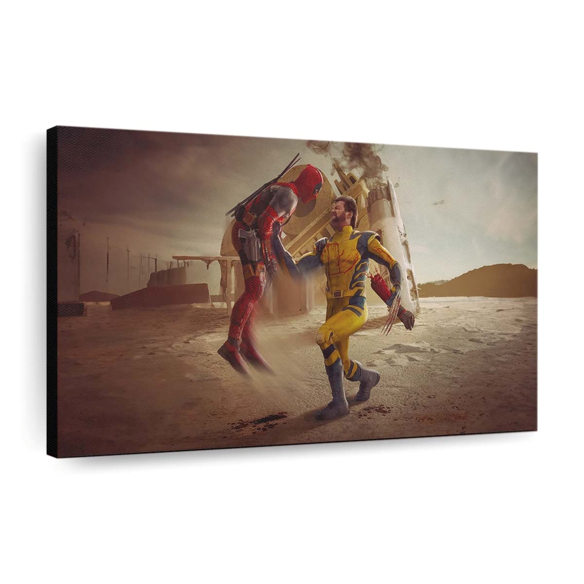 Wolverine Hunt For Deadpool Leinwandbilder | Wanddeko