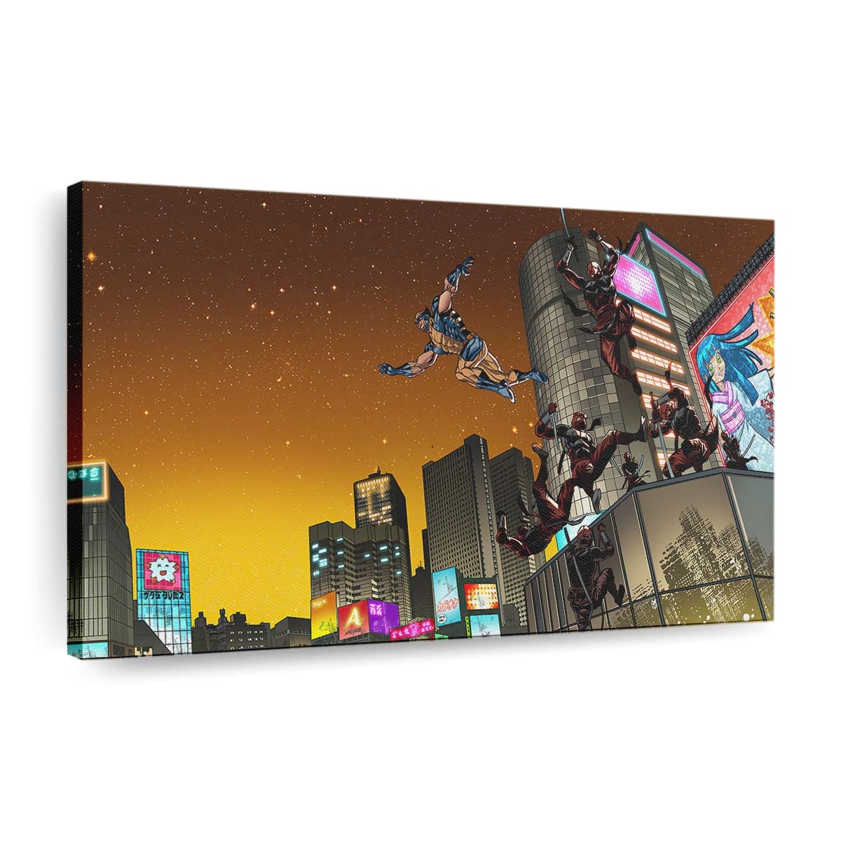 Wolverine Japan Most Wanted Leinwandbilder | Wanddeko