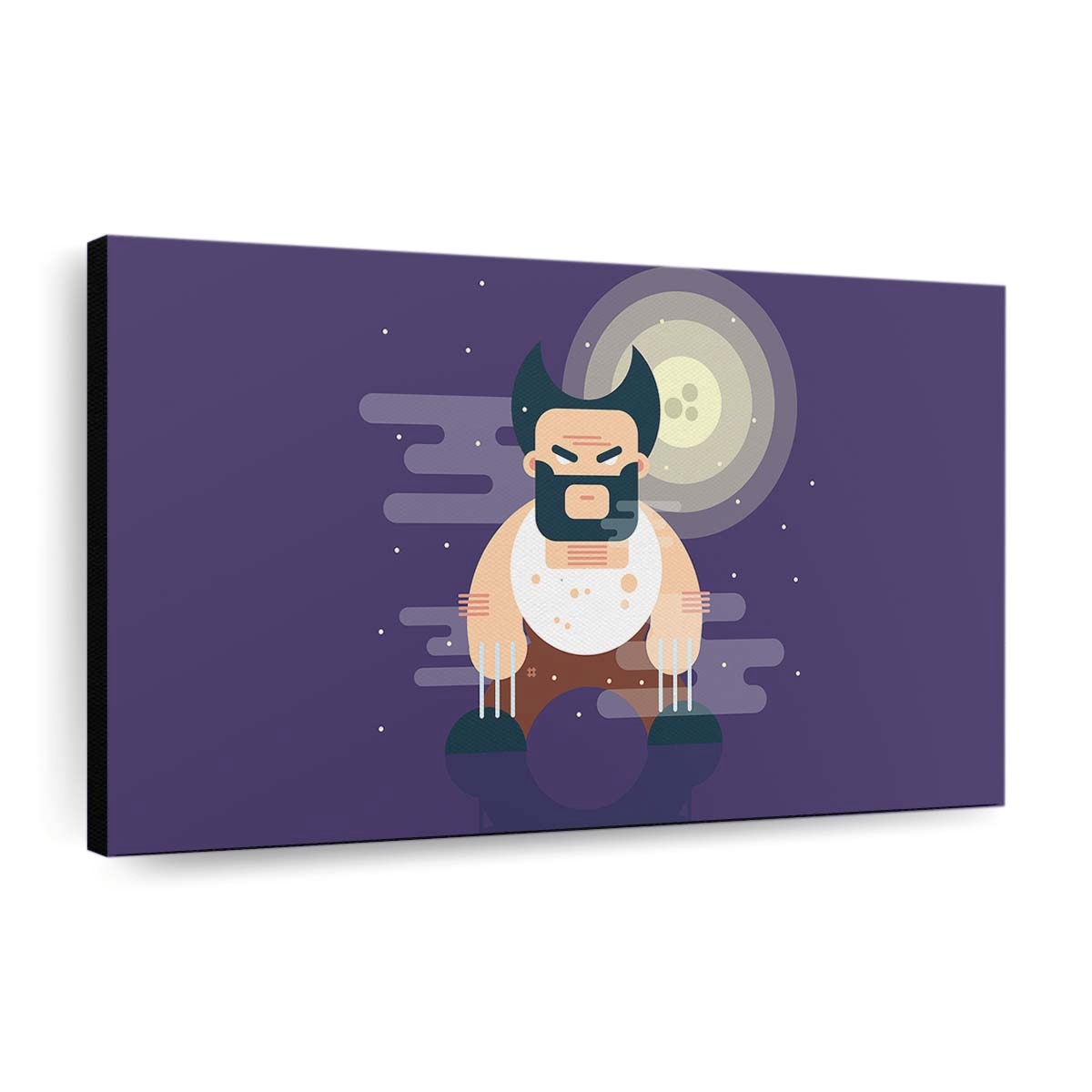 Wolverine Minimal Art Leinwandbilder | Wanddeko