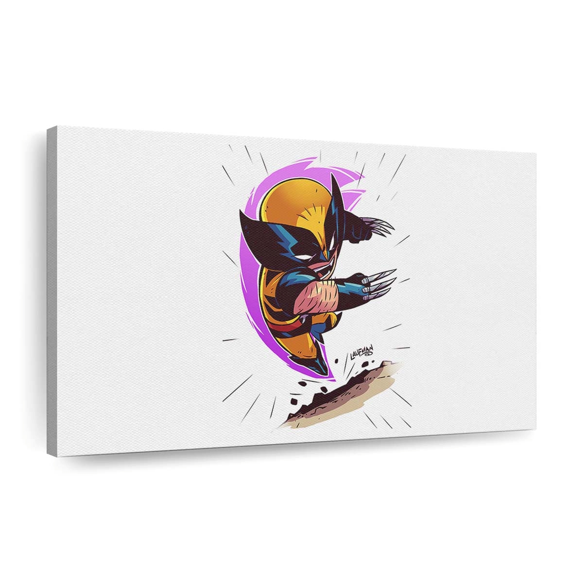Wolverine Minimalism Artwork Leinwandbilder | Wanddeko