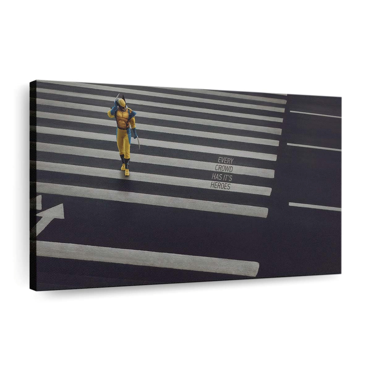 Wolverine On Road Leinwandbilder | Wanddeko