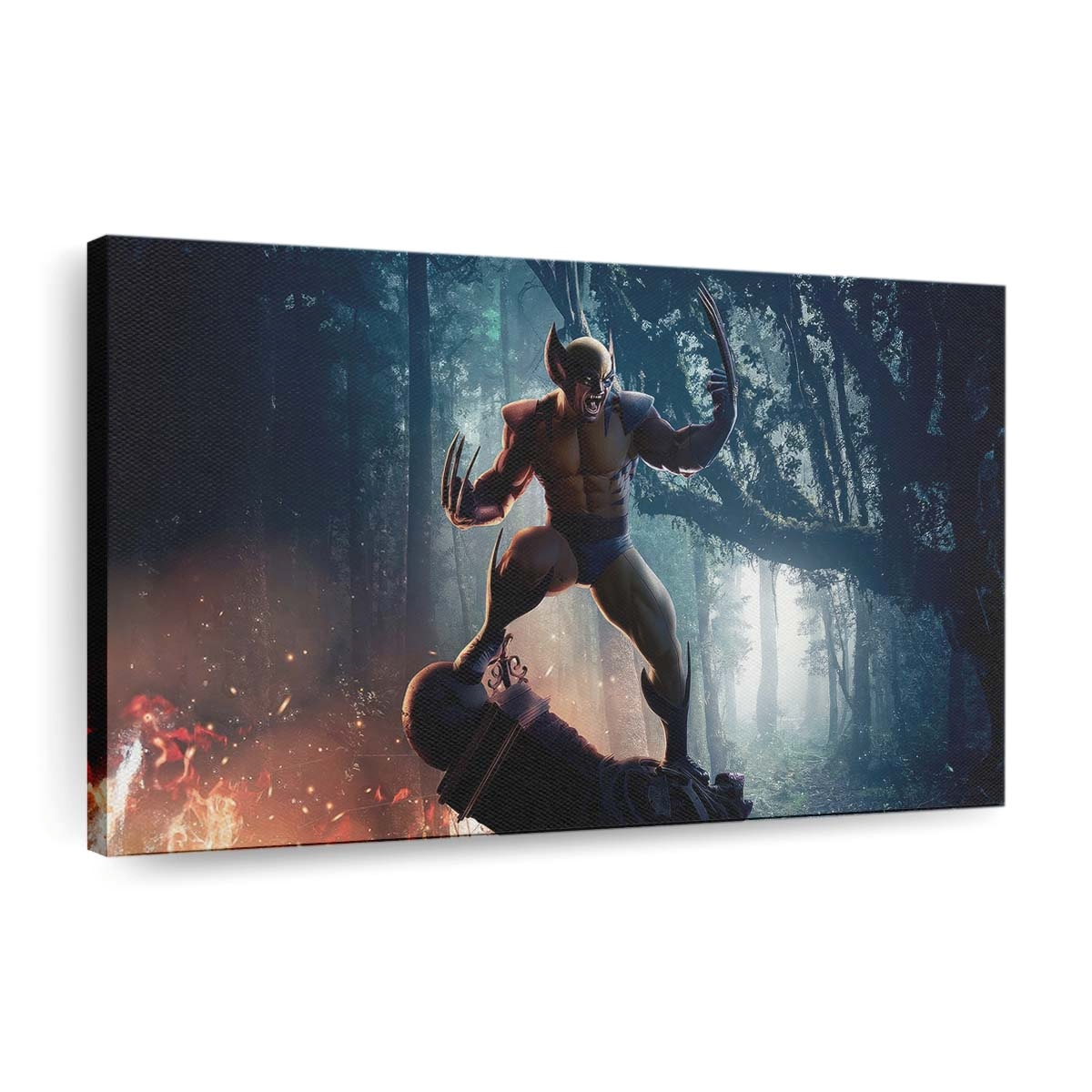 Wolverine Razor Sharp Claws Leinwandbilder | Wanddeko