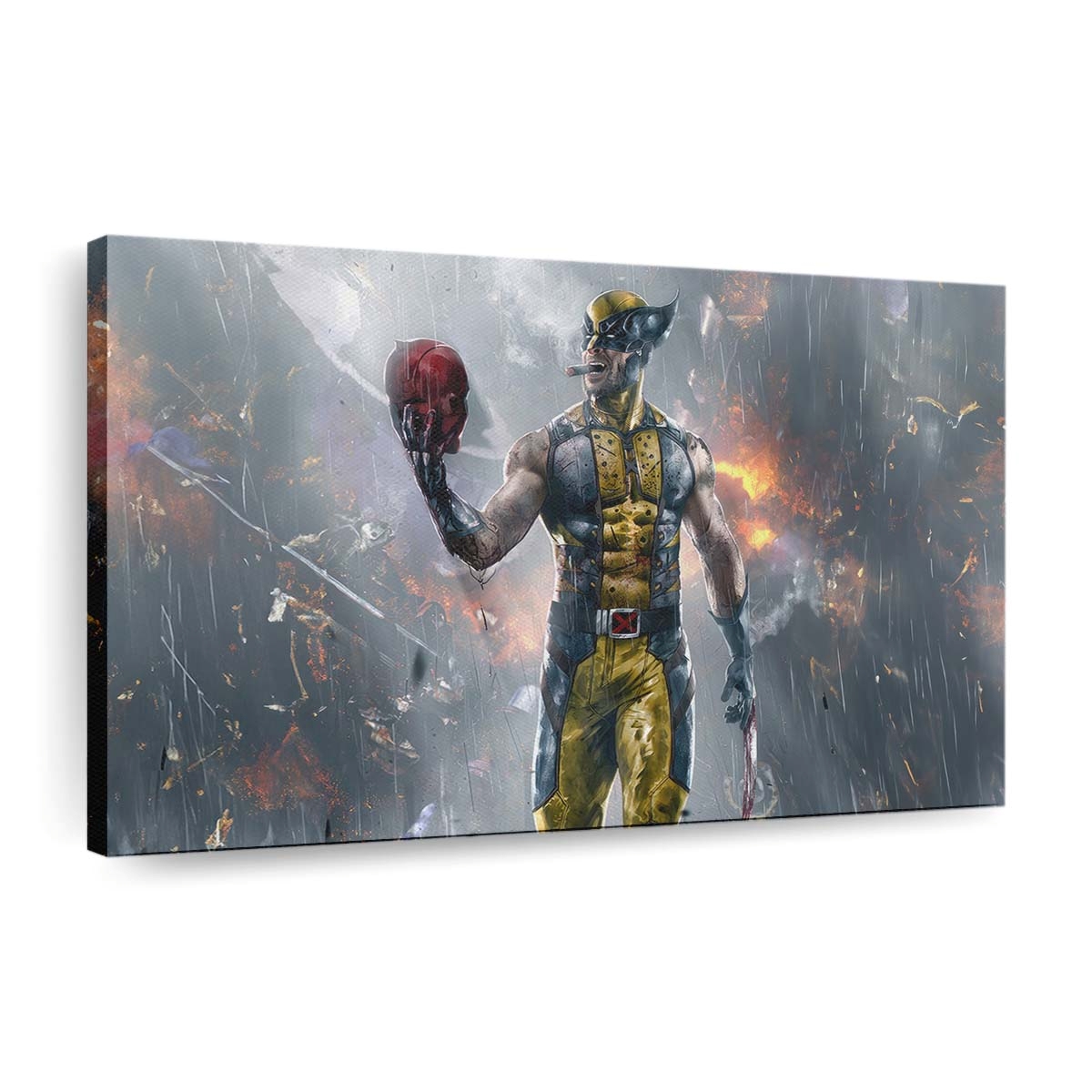 Wolverine Savage Smash Leinwandbilder | Wanddeko