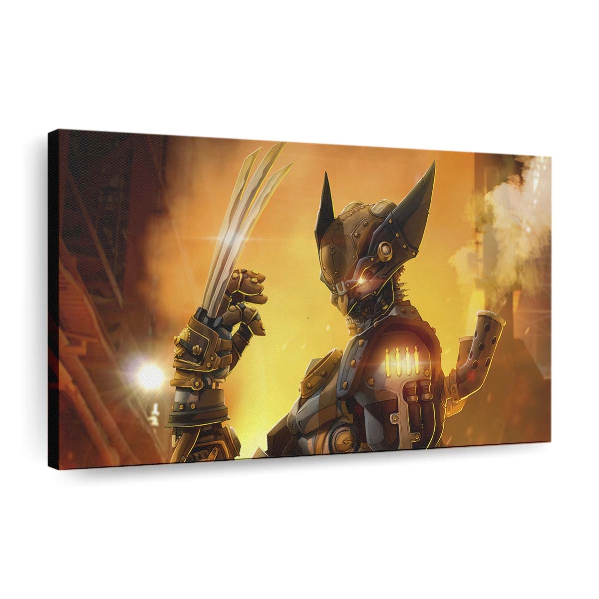 Wolverine Steampunk Leinwandbilder | Wanddeko