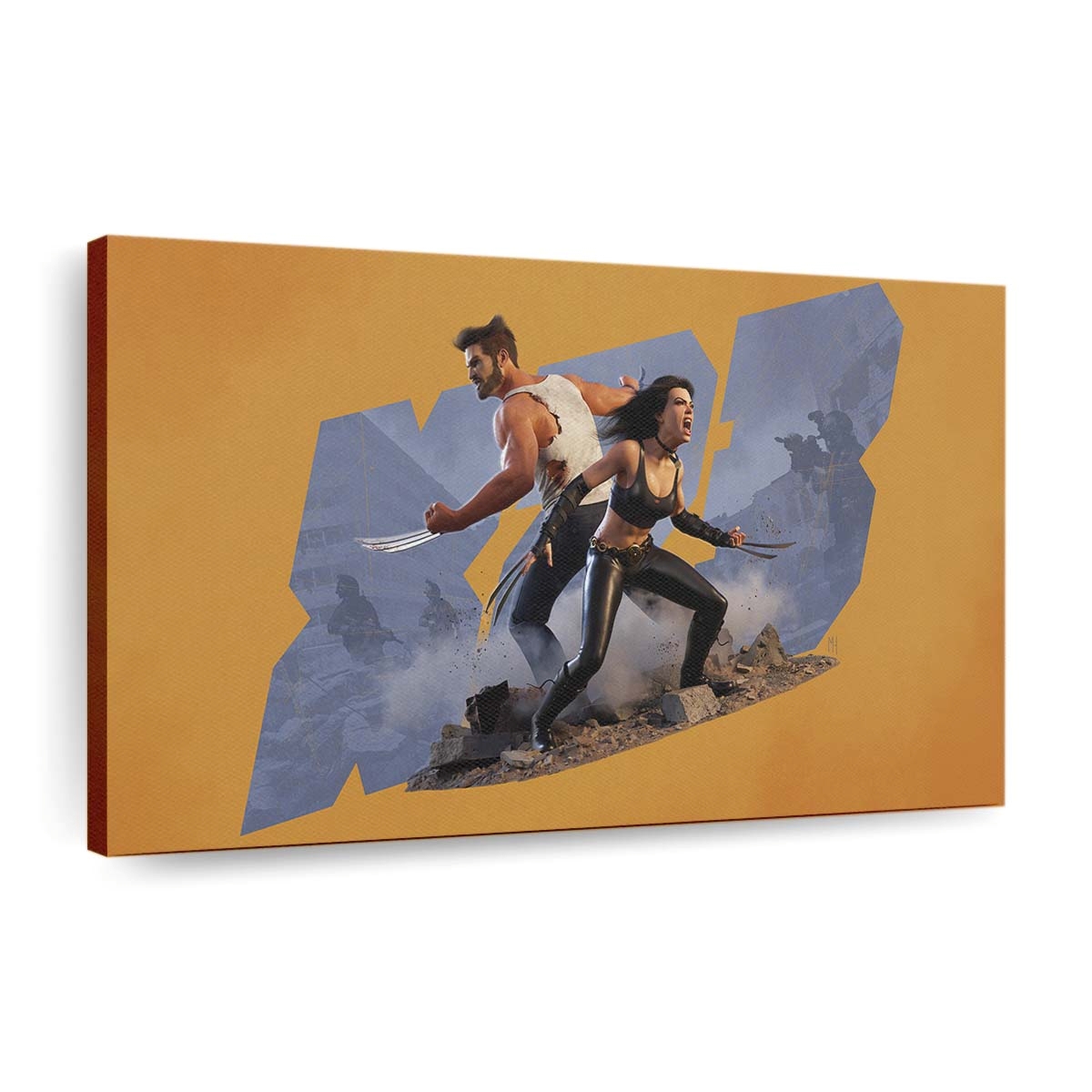 X 23 And Wolverine Family Of Steel Leinwandbilder | Wanddeko