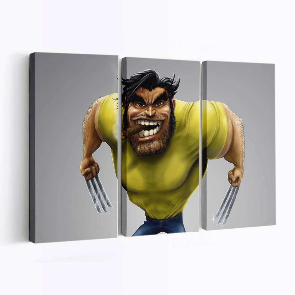 Funky Wolverine Leinwandbilder | Wanddeko