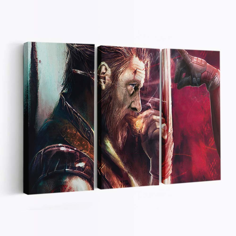 Hugh Jackman Wolverine Concept Art Leinwandbilder | Wanddeko