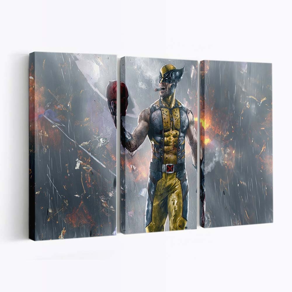Wolverine Savage Smash Leinwandbilder | Wanddeko