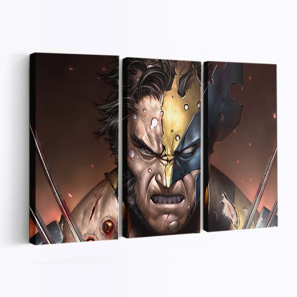 Wolverine Sketch Art Leinwandbilder | Wanddeko