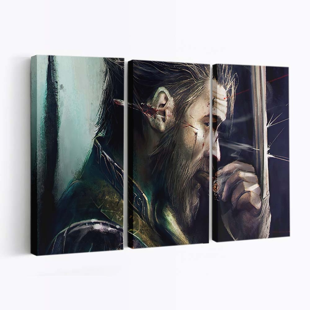 Wolverine Smoking Leinwandbilder | Wanddeko