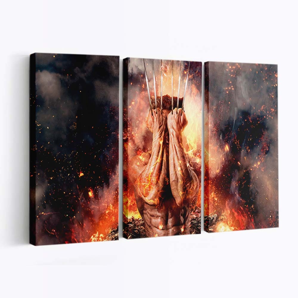 Wolverine Unstoppable Rampage Leinwandbilder | Wanddeko