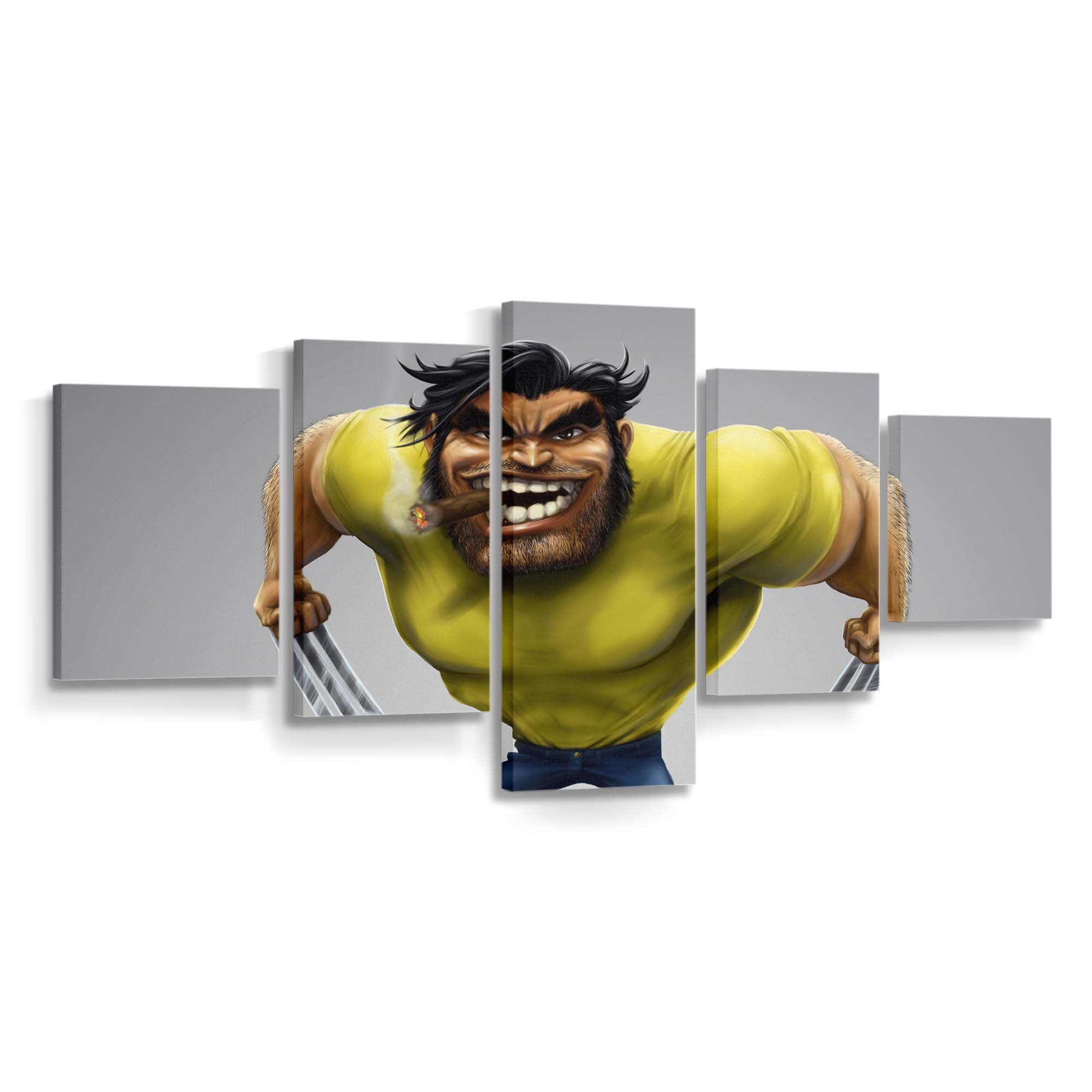 Funky Wolverine Leinwandbilder | Wanddeko Venom Leinwandbild