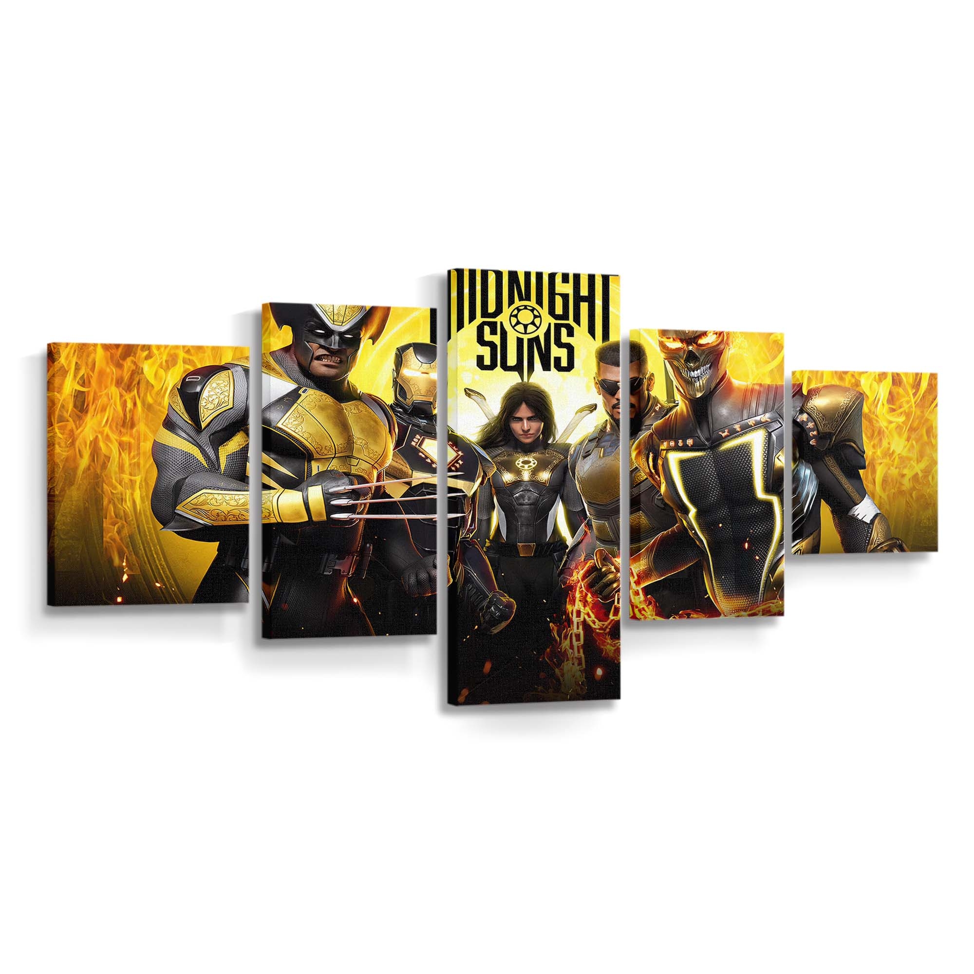 Marvel Midnight Suns Leinwandbilder | Wanddeko Venom Leinwandbild