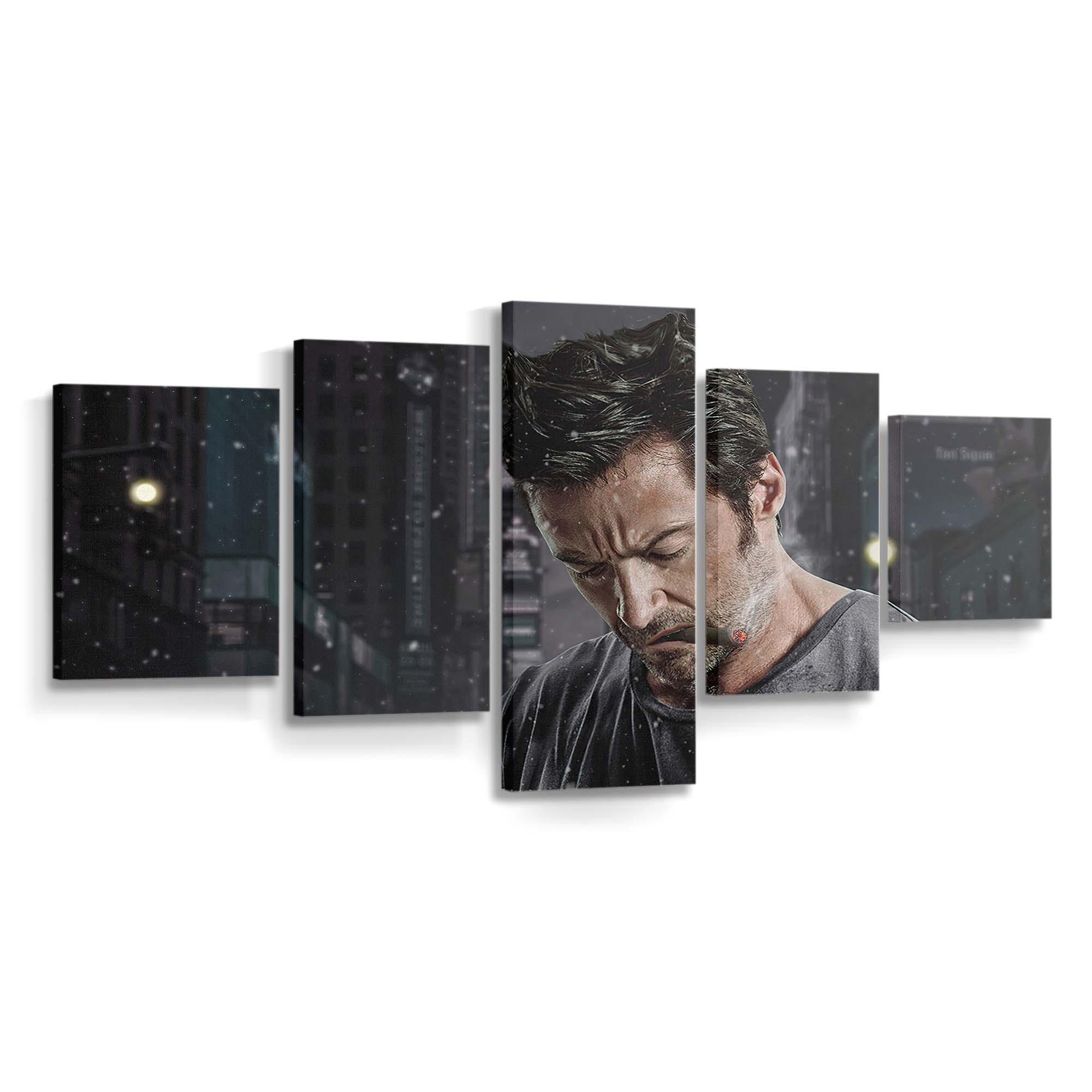 The Wolverine Claws Smoking Leinwandbilder | Wanddeko Venom Leinwandbild